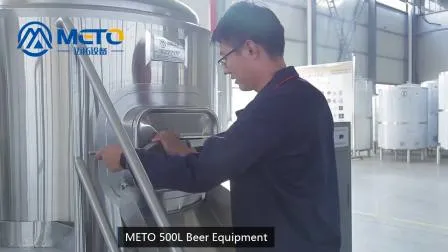 300L 500L 1000L Meto Red Copper Brewery Beer Brewing Manufacturers Equipment for Sale