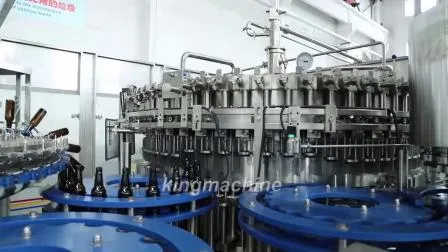 Automatic Beer Glass Bottle Washing Filling Capping Machine Beer Filling Machine