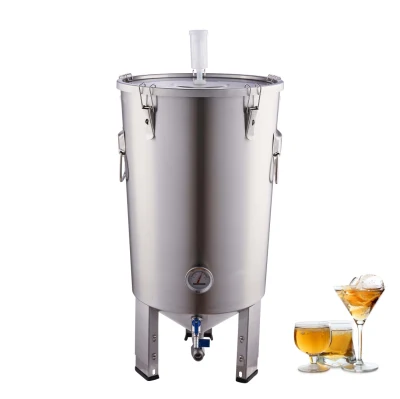 Fermentation Tank 32L/ 30L Conical Fermenter /Guten Beer Mash Tun/ 304 Stainless Steel Homebrew Equipment for Sale